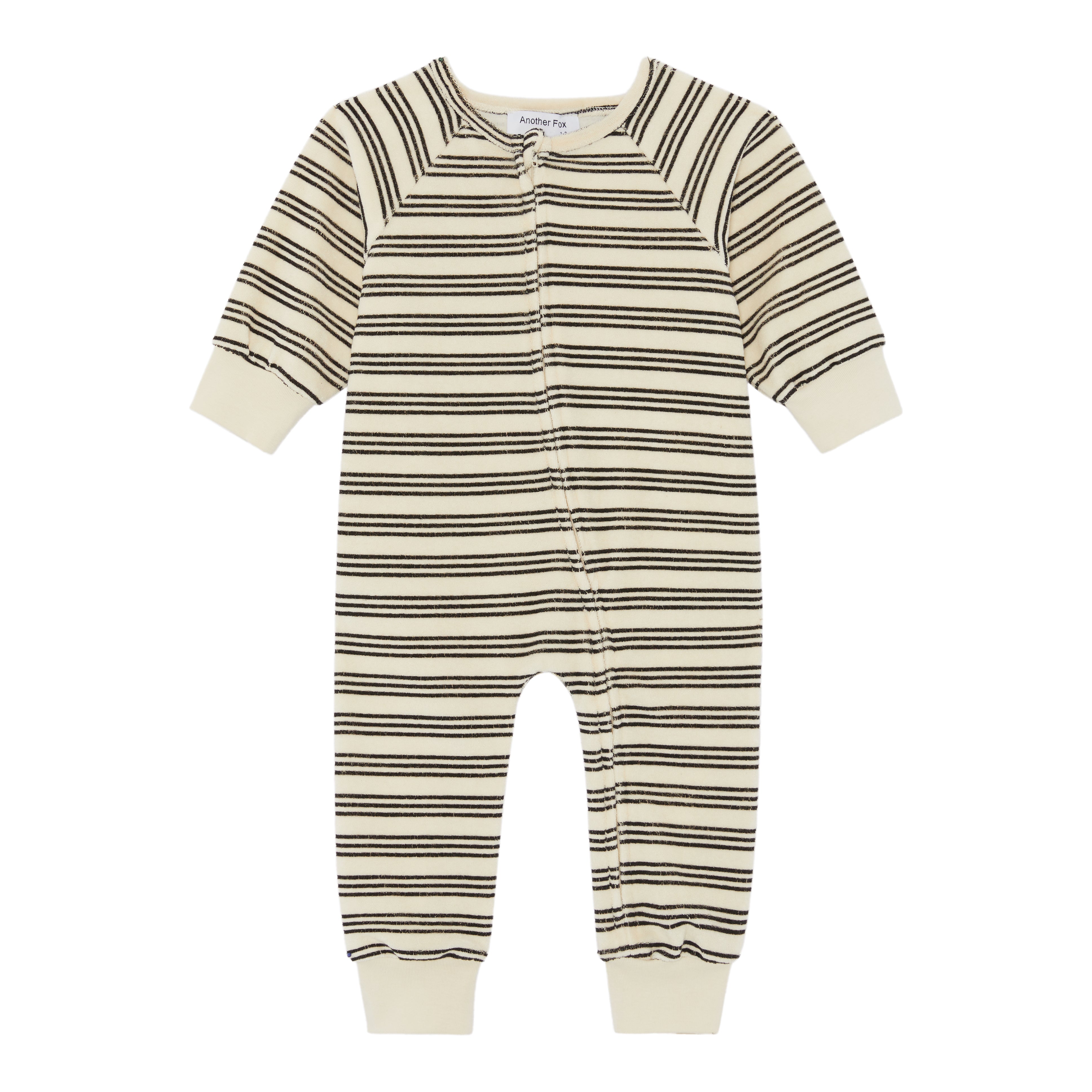 STRIPE TERRY TOWEL SLEEPSUIT