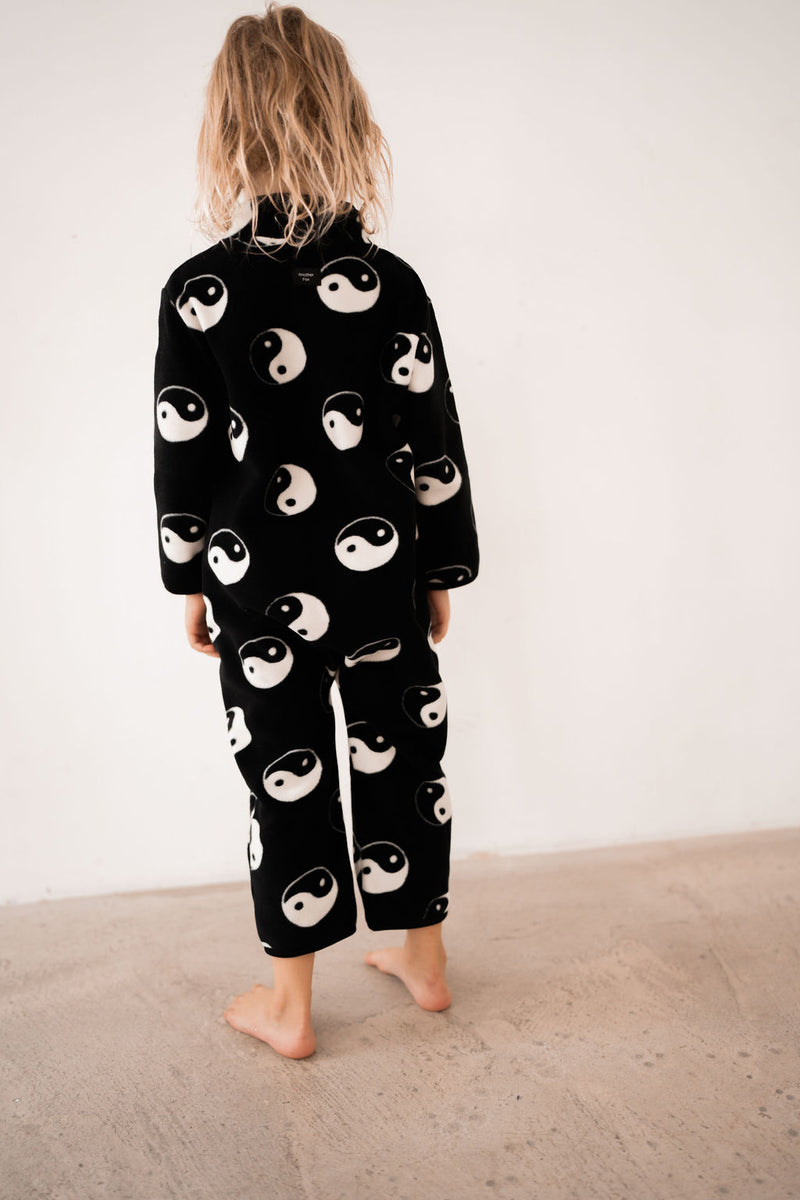 YIN YANG POLAR FLEECE KIDS ALL IN ONE