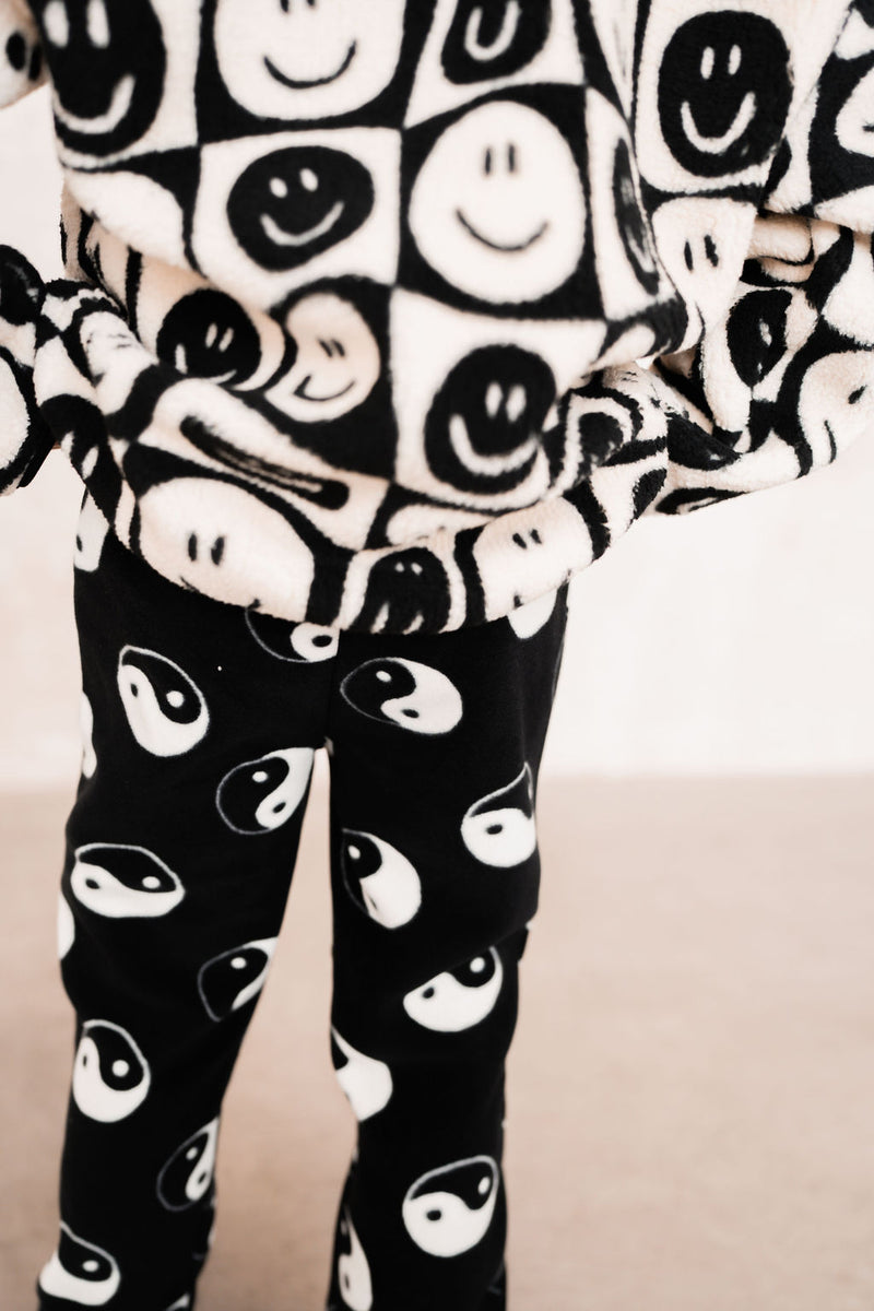 YIN YANG POLAR FLEECE KIDS PANTS