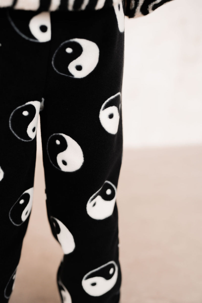 YIN YANG POLAR FLEECE KIDS PANTS