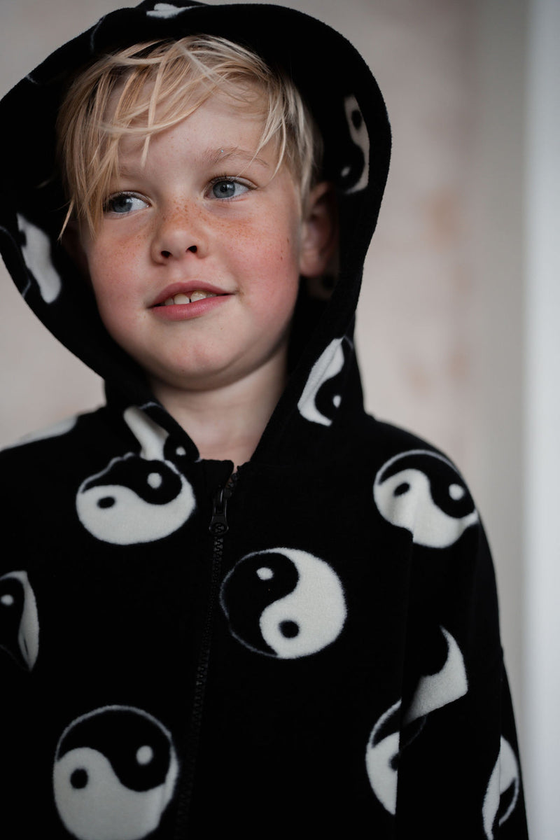 YIN YANG POLAR FLEECE KIDS HOODY