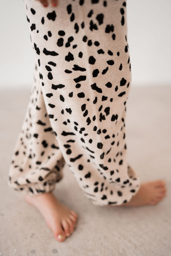 DALMATIAN TERRY TOWEL KIDS JOGGER