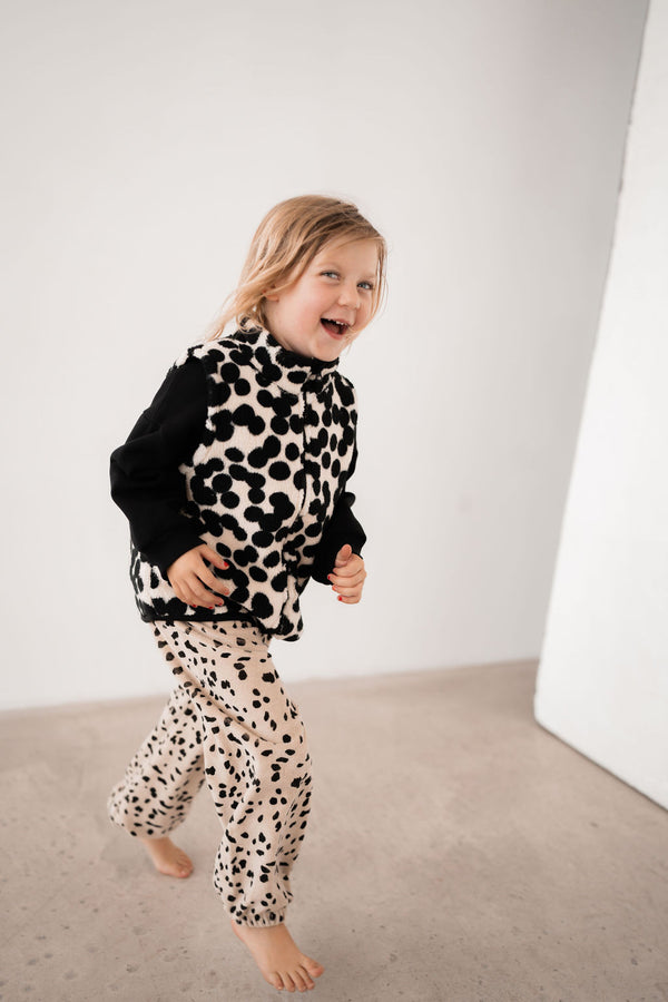 DALMATIAN TERRY TOWEL KIDS JOGGER