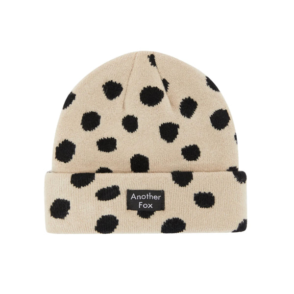 CHEETAH SPOT KIDS KNIT BEANIE – ANOTHER FOX